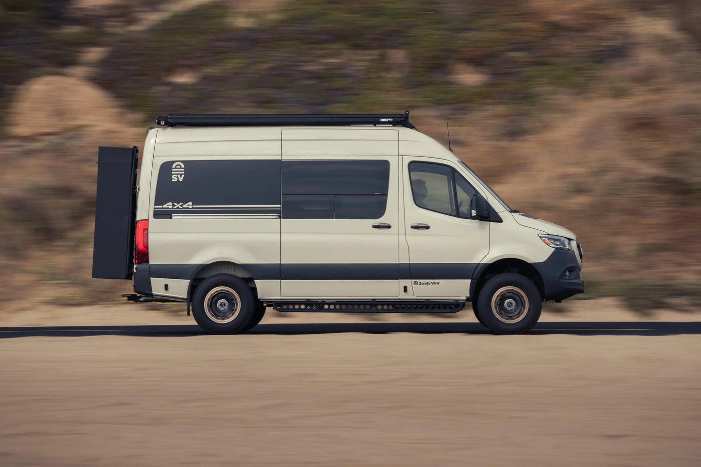 SV Sprinter Van Side Steps Sandy Vans
