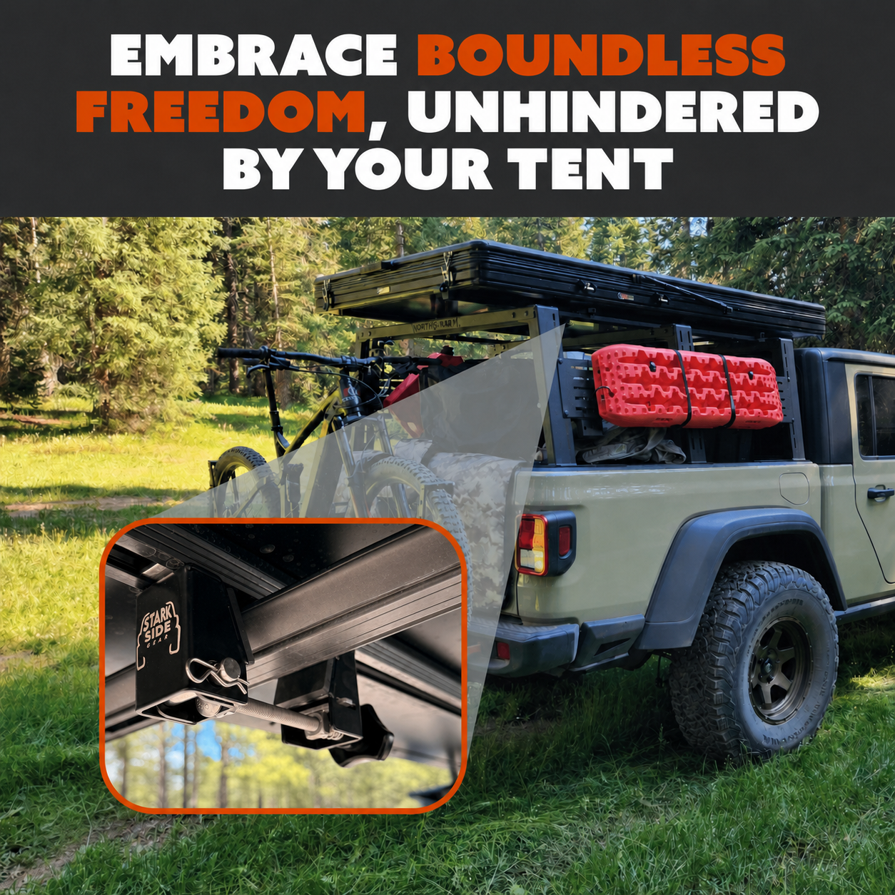 The Slipstream - Quick Release Tent Mounts Vanultra