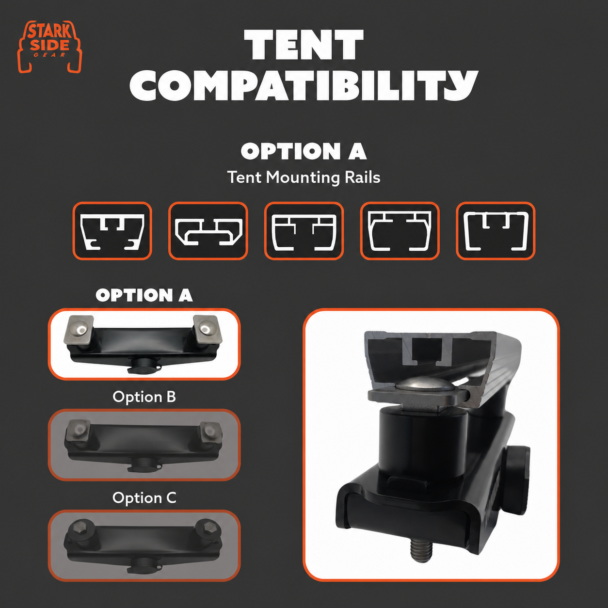 The Gatekeeper - Locking Tent Mount Vanultra
