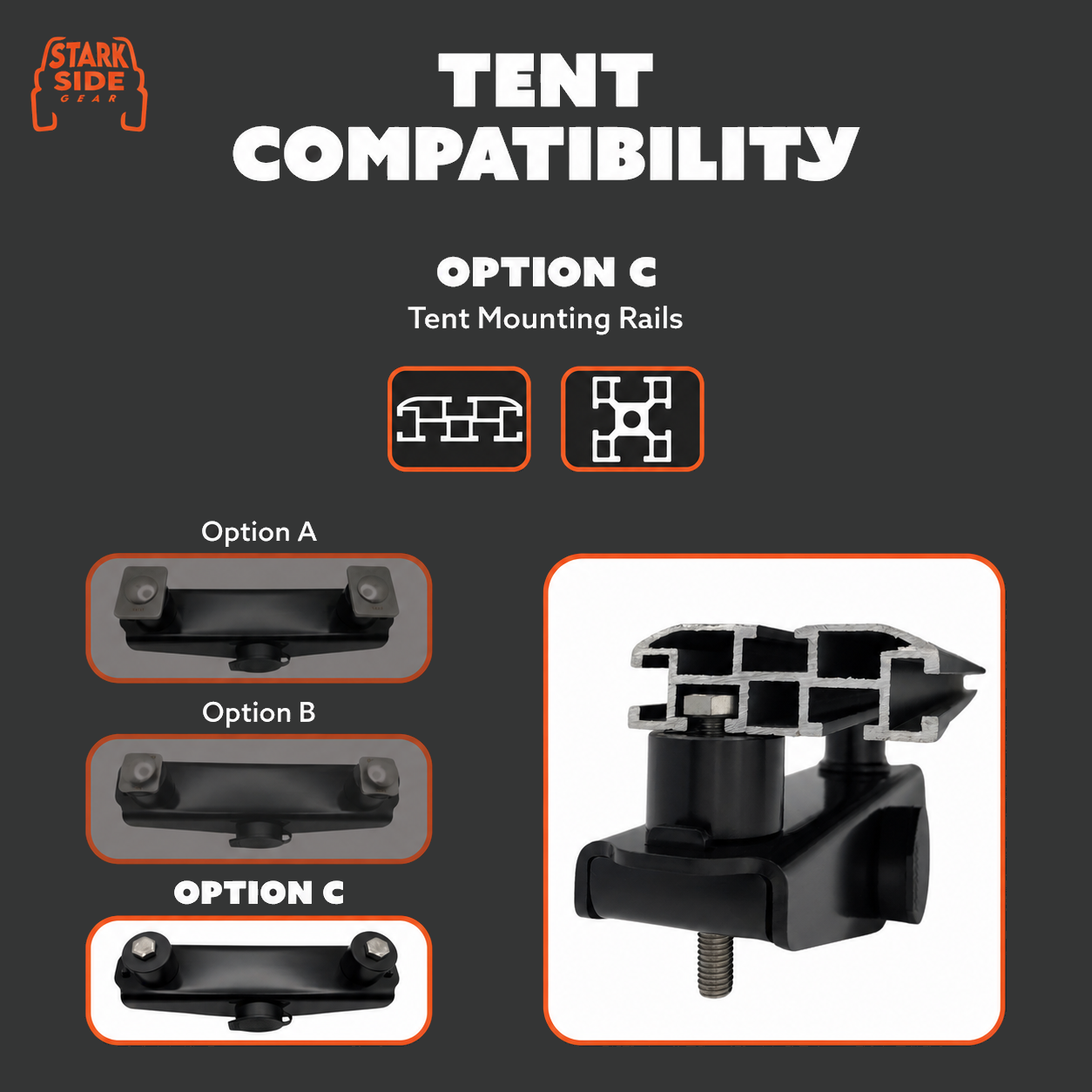 The Gatekeeper - Locking Tent Mount Vanultra