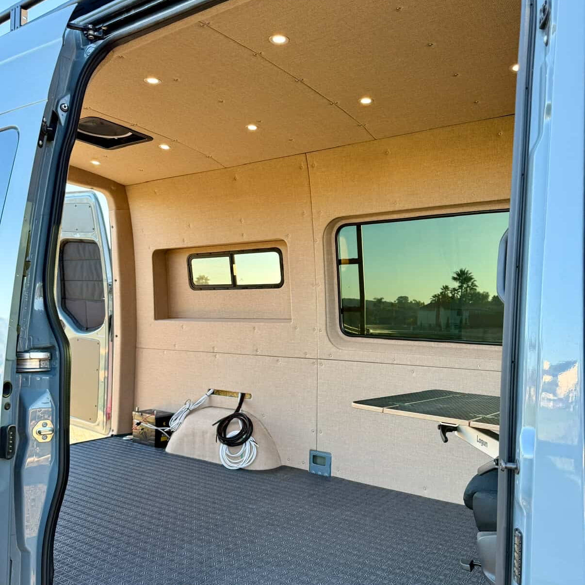 Mercedes Sprinter Rear Half-Slider Window Trim Ring GoCode