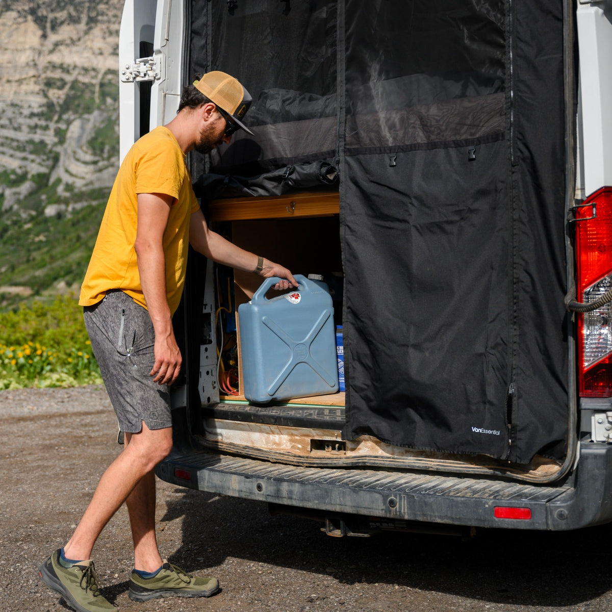 Ford Transit Bug Screen - Rear Door VanEssential
