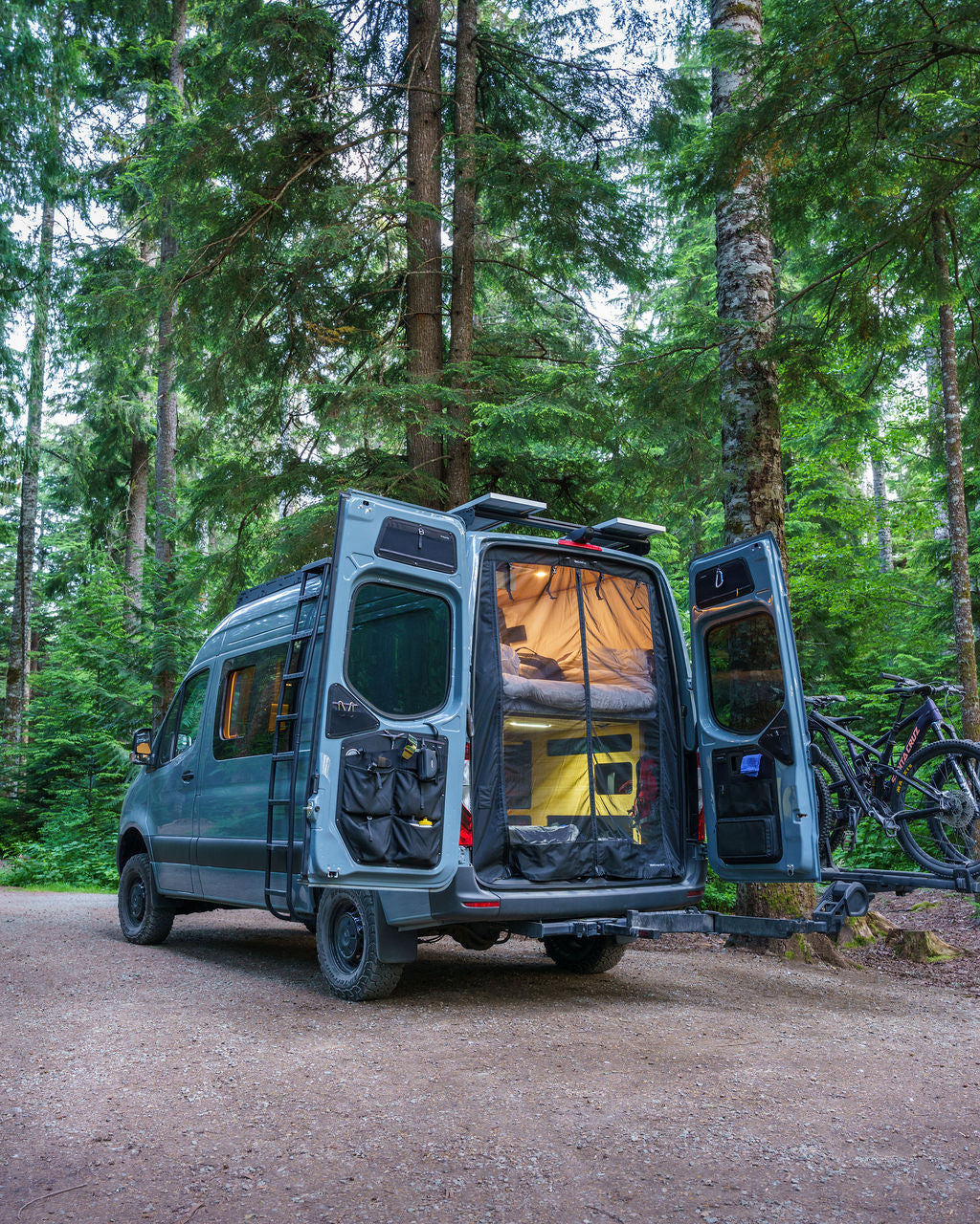 Mercedes Sprinter Bug Screen - Rear Door VanEssential