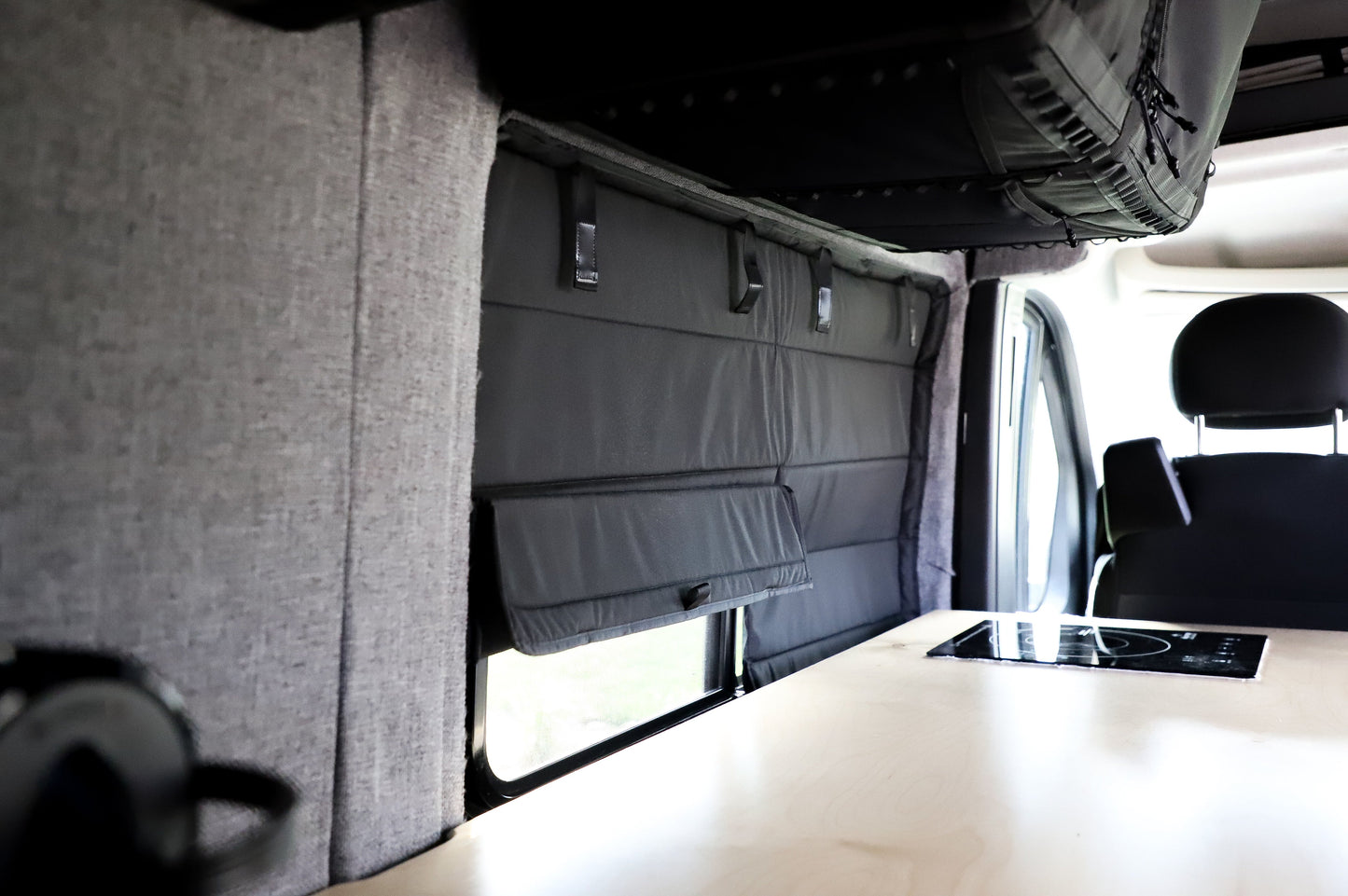 Ram Promaster Stealth Crew Window Cover VanEssential