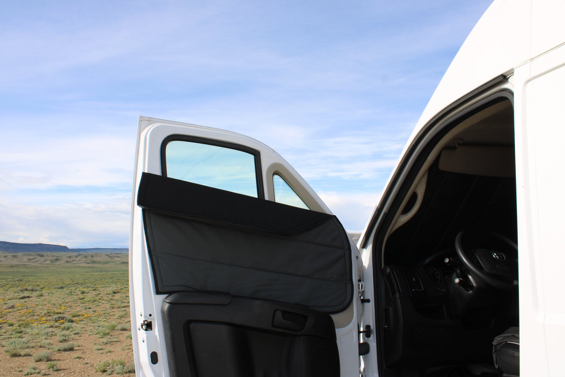 Ram Promaster Stealth Front Door Window Covers (Pair) VanEssential
