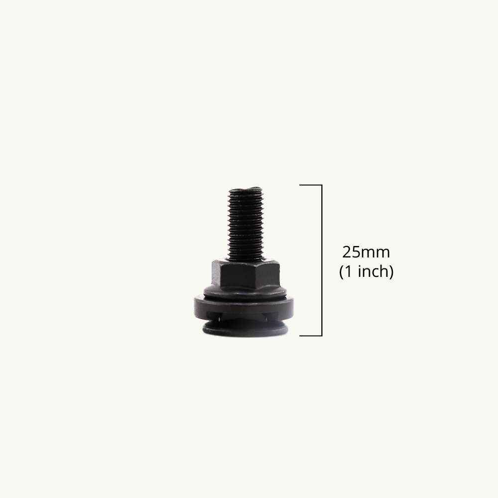 Venture L-Track M8 Single Stud Bolts - 1 inch (25mm) VanEssential