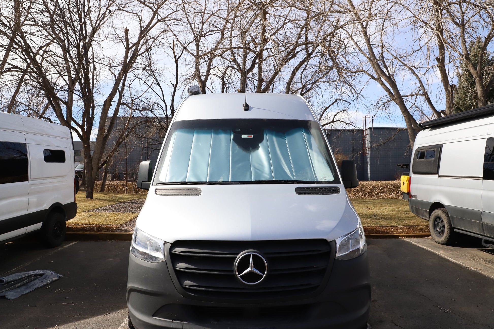 Mercedes Sprinter Reflective Front Windshield Cover VanEssential