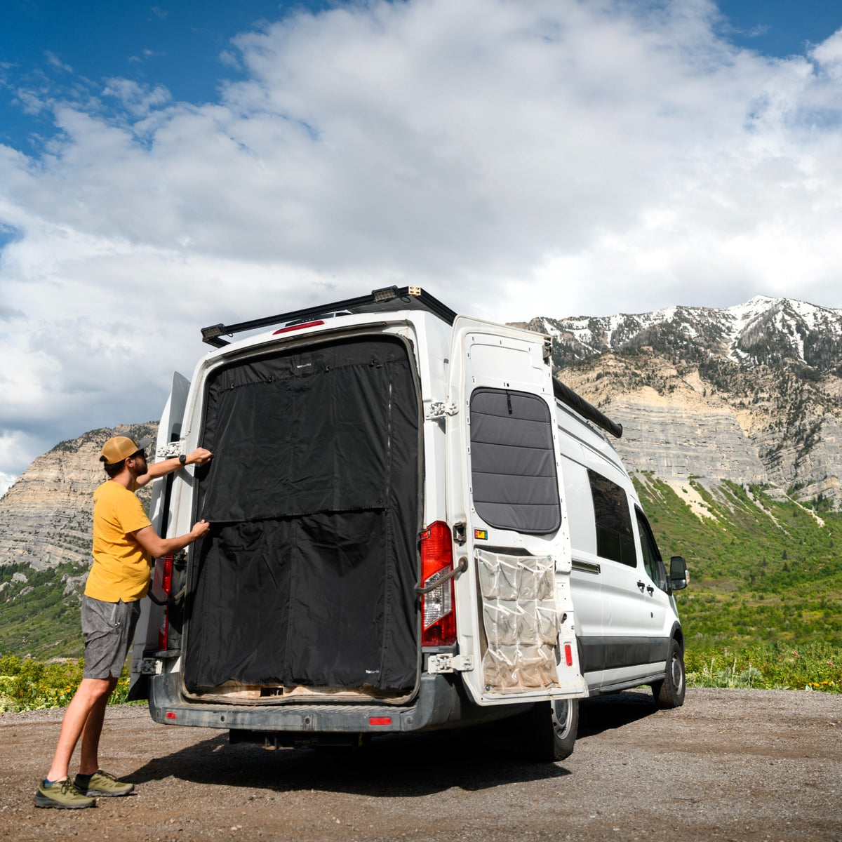 Ford Transit Bug Screen - Rear Door VanEssential