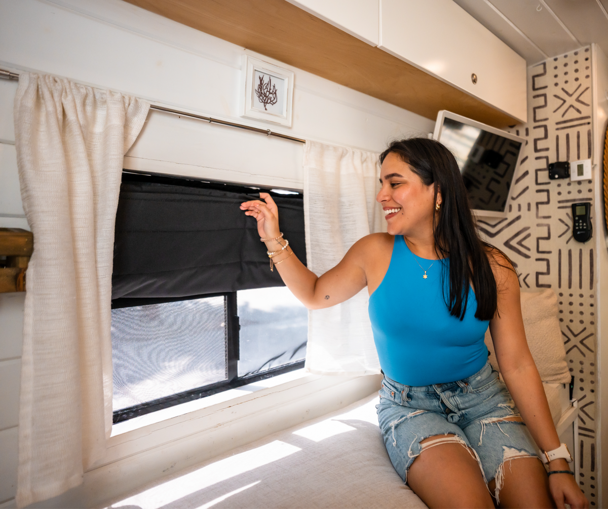 Ram Promaster Stealth Crew Window Cover VanEssential