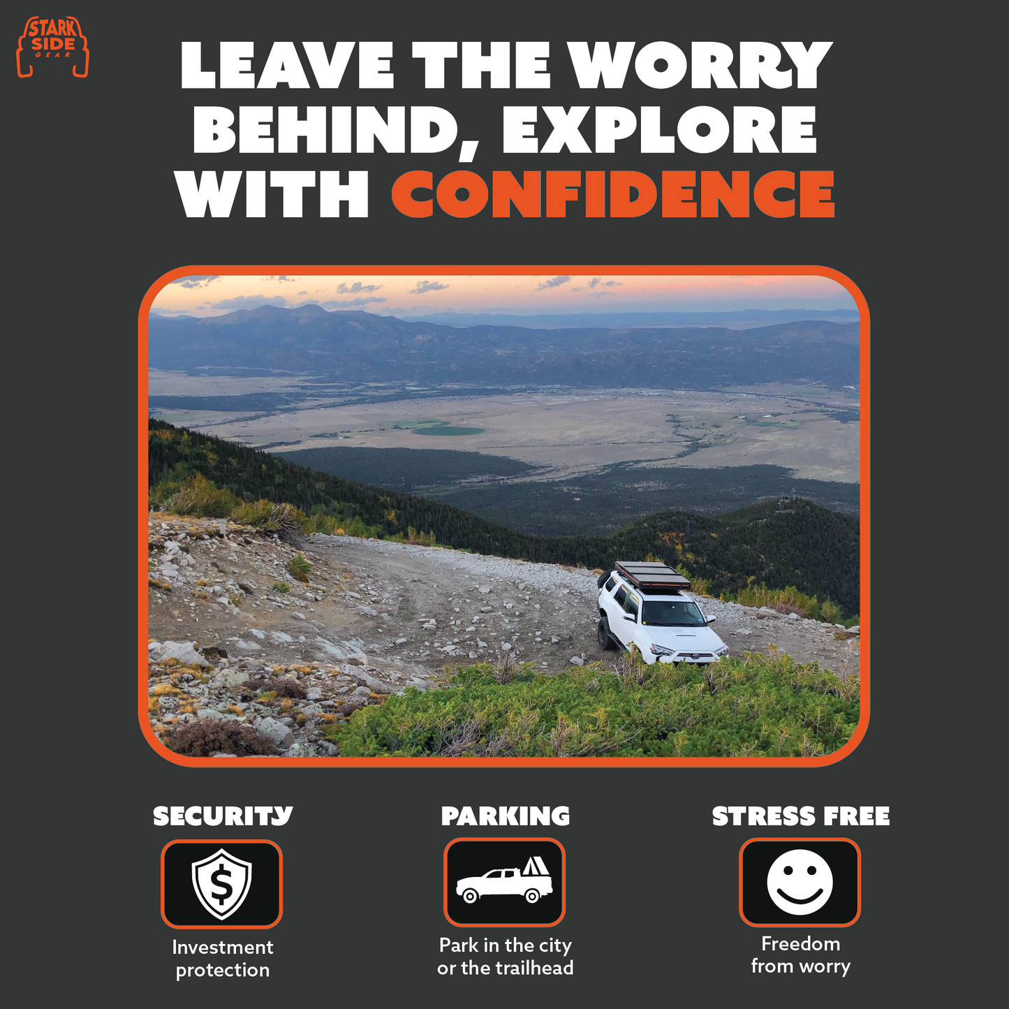The Gatekeeper - Locking Tent Mount (Option C) Vanultra
