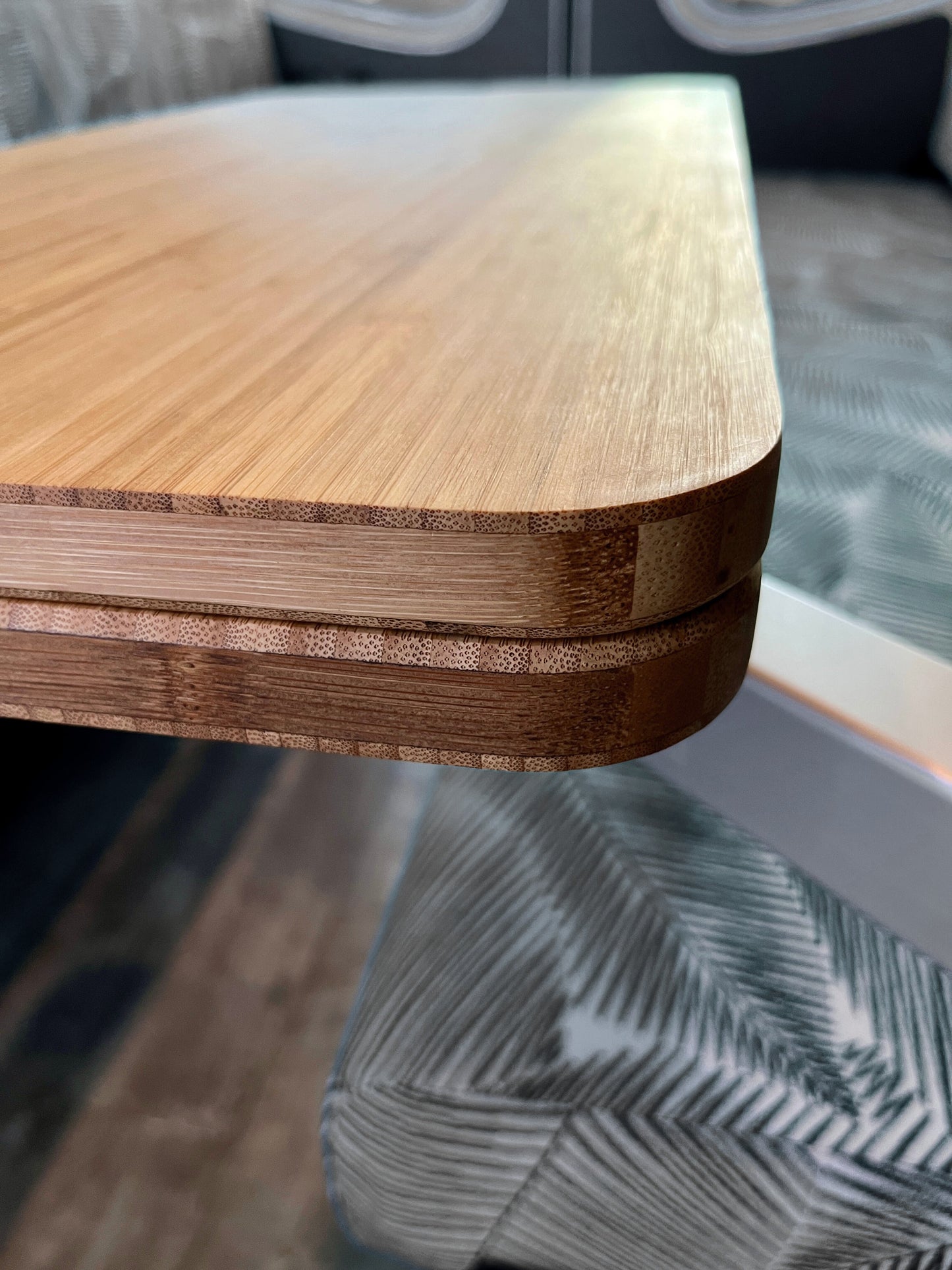 The Elite Bamboo Table 3/4" Thick For Camper Vans and RVs Weekender Outdoors