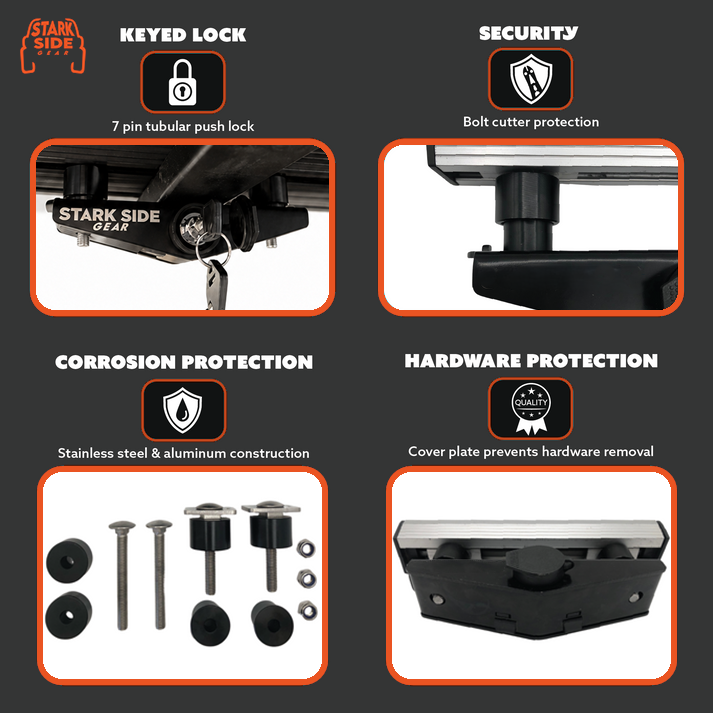 The Gatekeeper - Locking Tent Mount (Option B) Vanultra