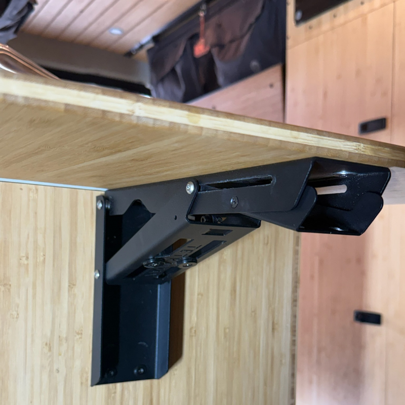 MOAB Heavy Duty Folding Bracket for Countertops & Bench Seats GoCode