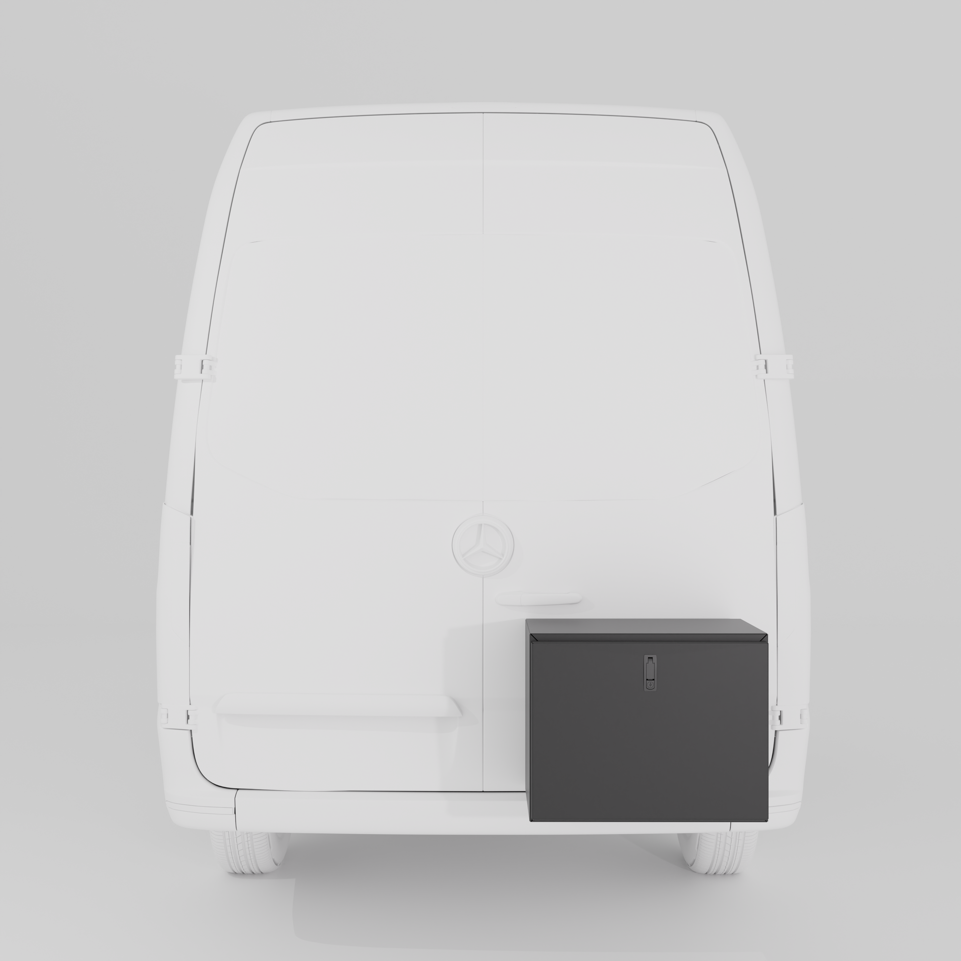 Exterior Box with Drop Down Door Van Wife Components
