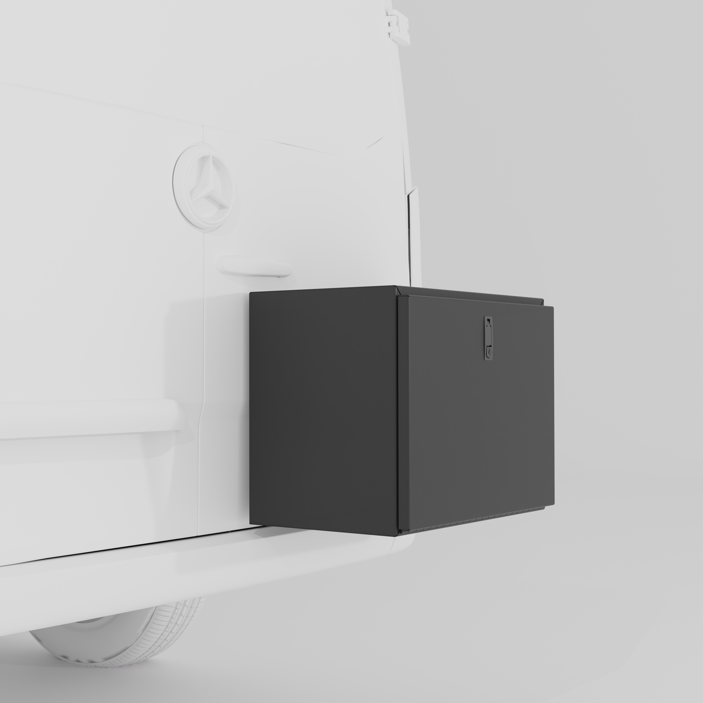 Exterior Box with Drop Down Door Van Wife Components
