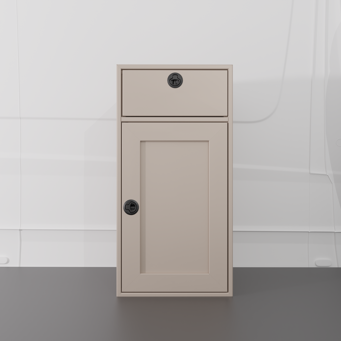 18" Base One Door and One Drawer Van Wife Components
