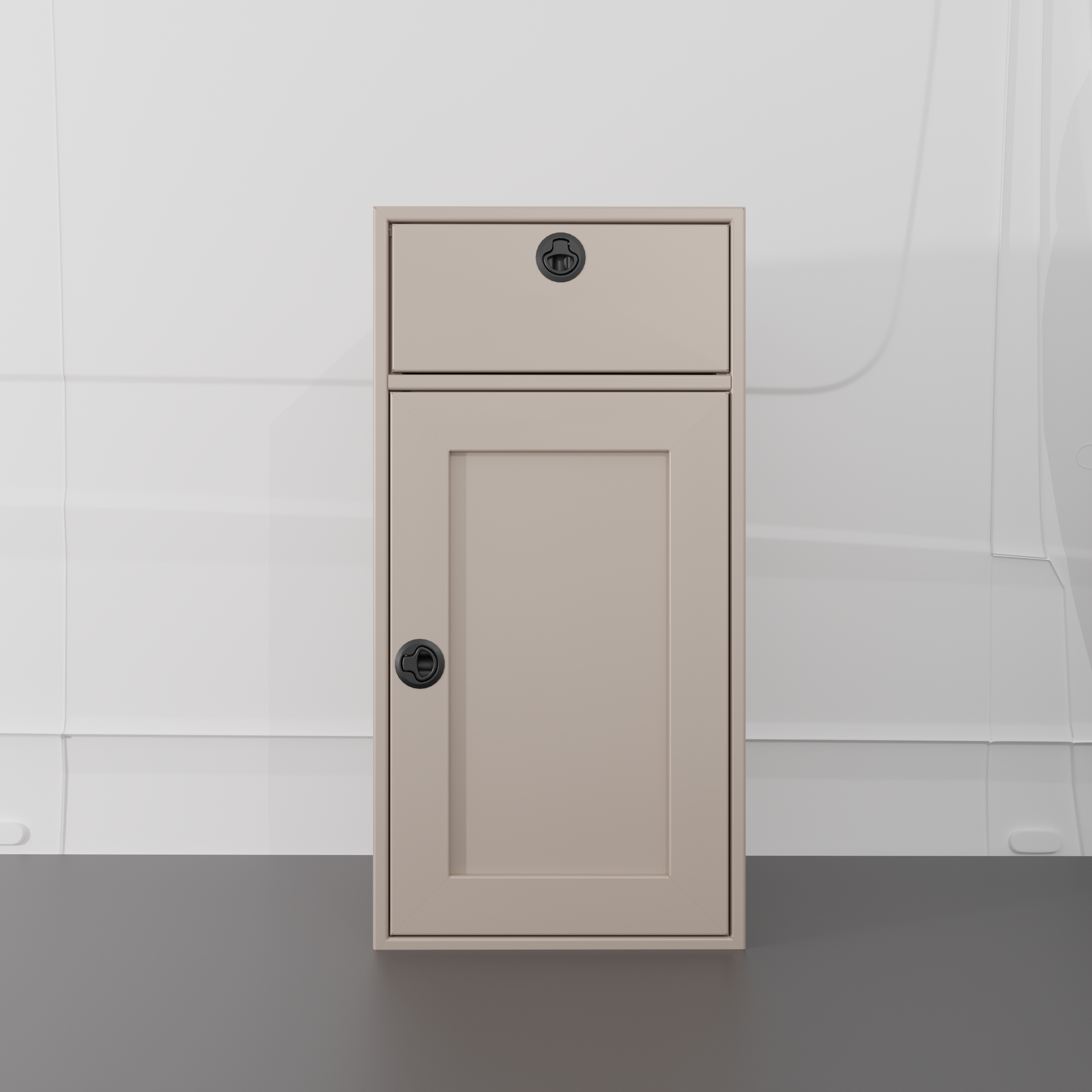 18" Base One Door and One Drawer Van Wife Components