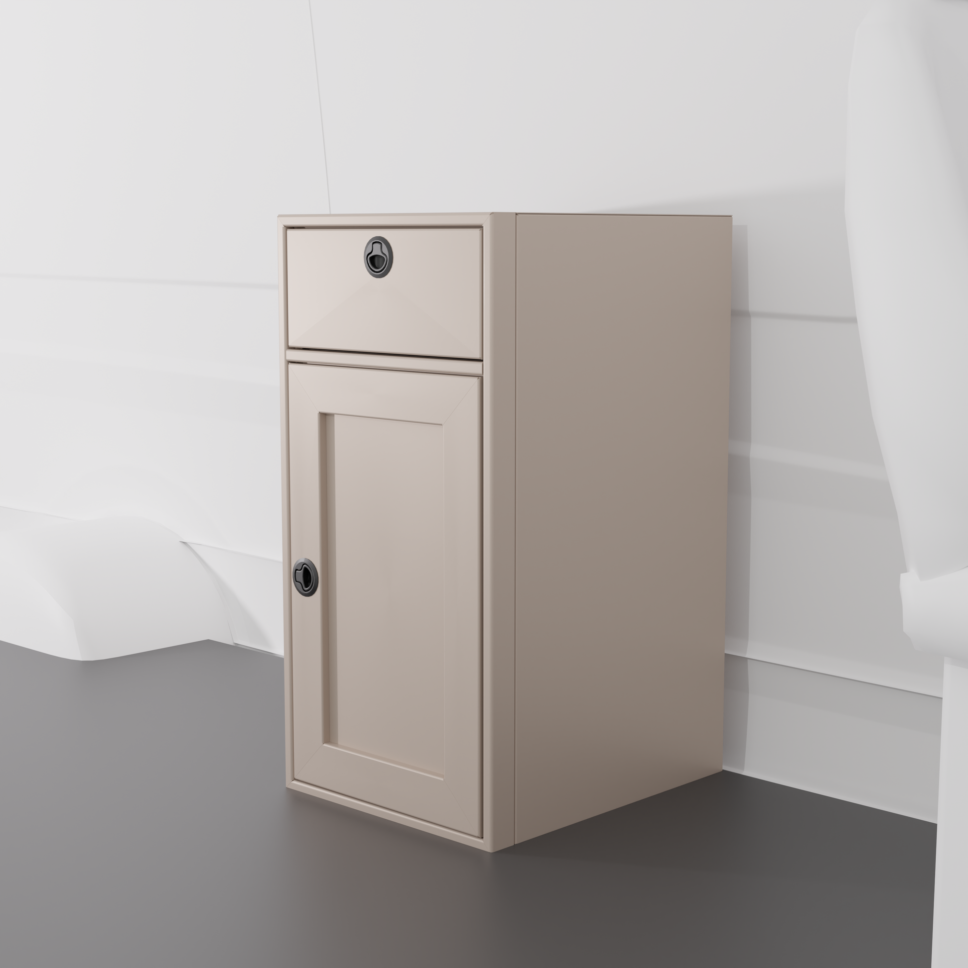 18" Base One Door and One Drawer Van Wife Components