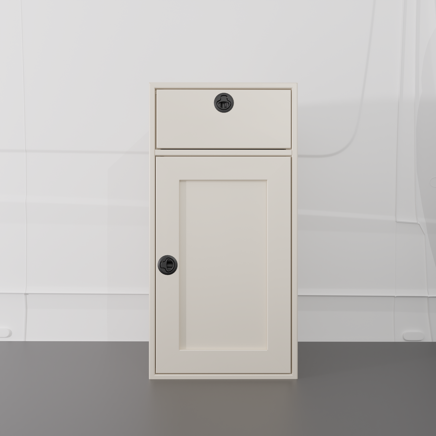 18" Base One Door and One Drawer Van Wife Components
