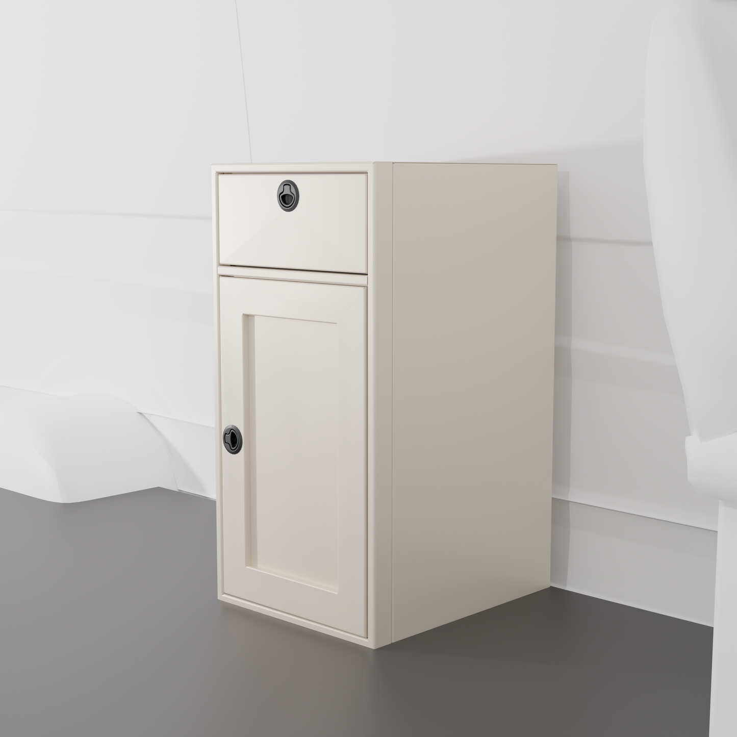 18" Base One Door and One Drawer Van Wife Components