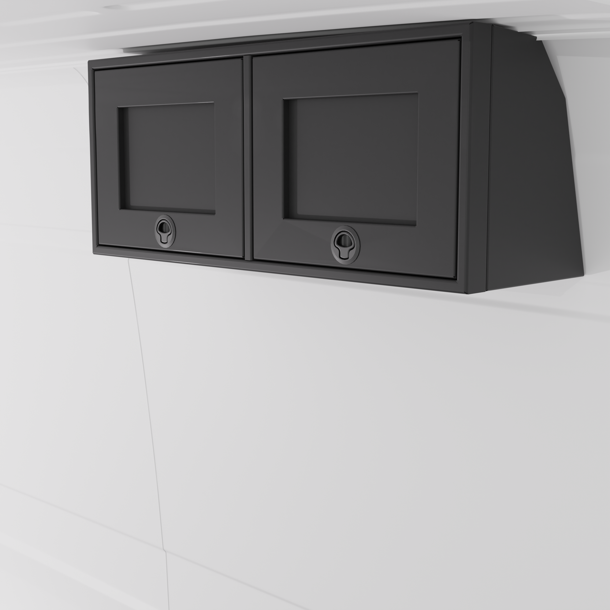 36" Upper Cabinet - Angled Van Wife Components