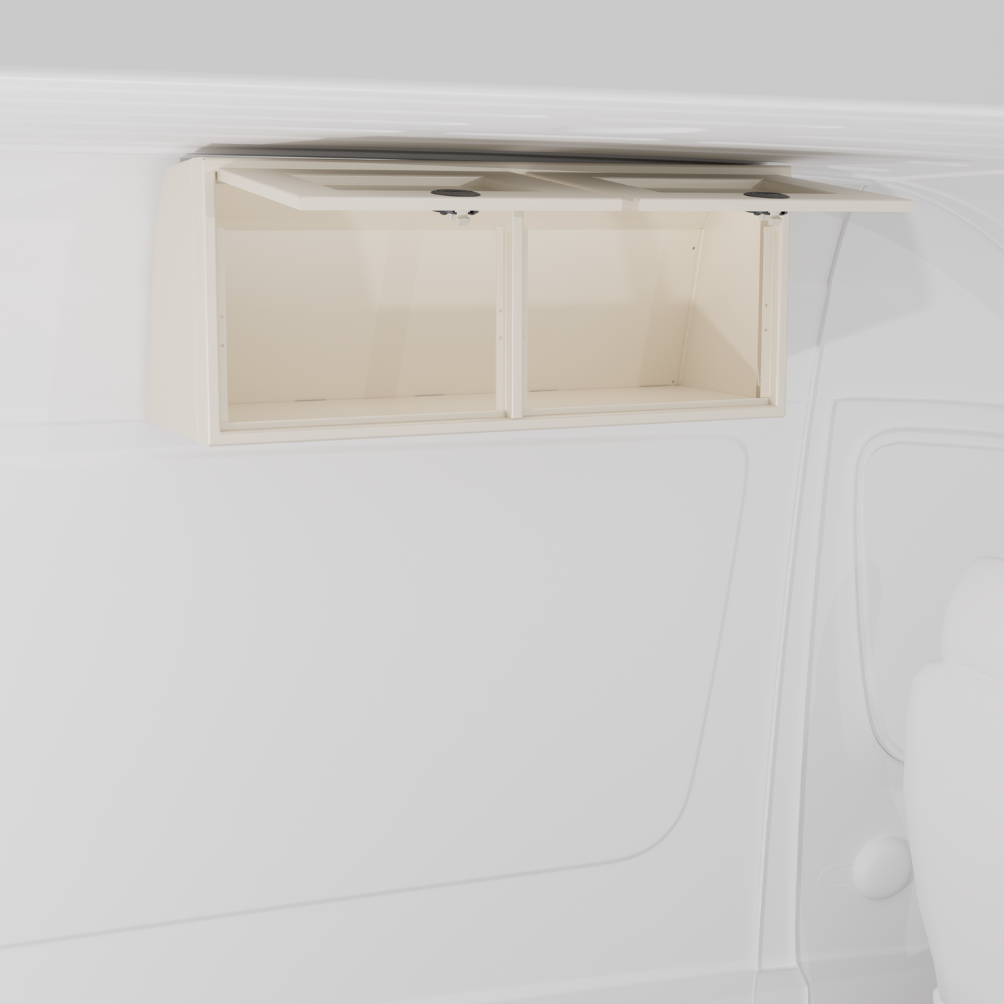 36" Upper Cabinet - Angled Van Wife Components