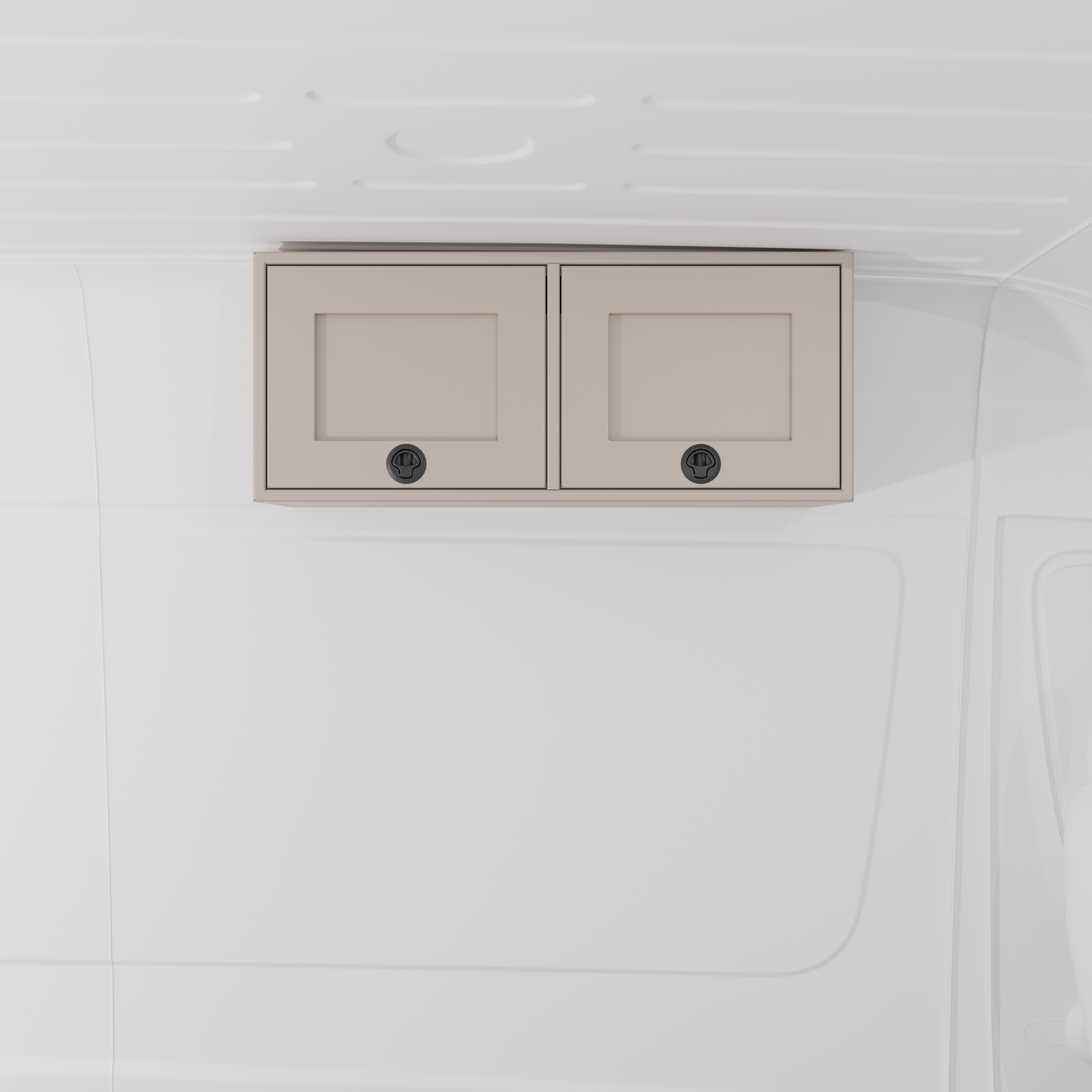 36" Upper Cabinet - Angled Van Wife Components