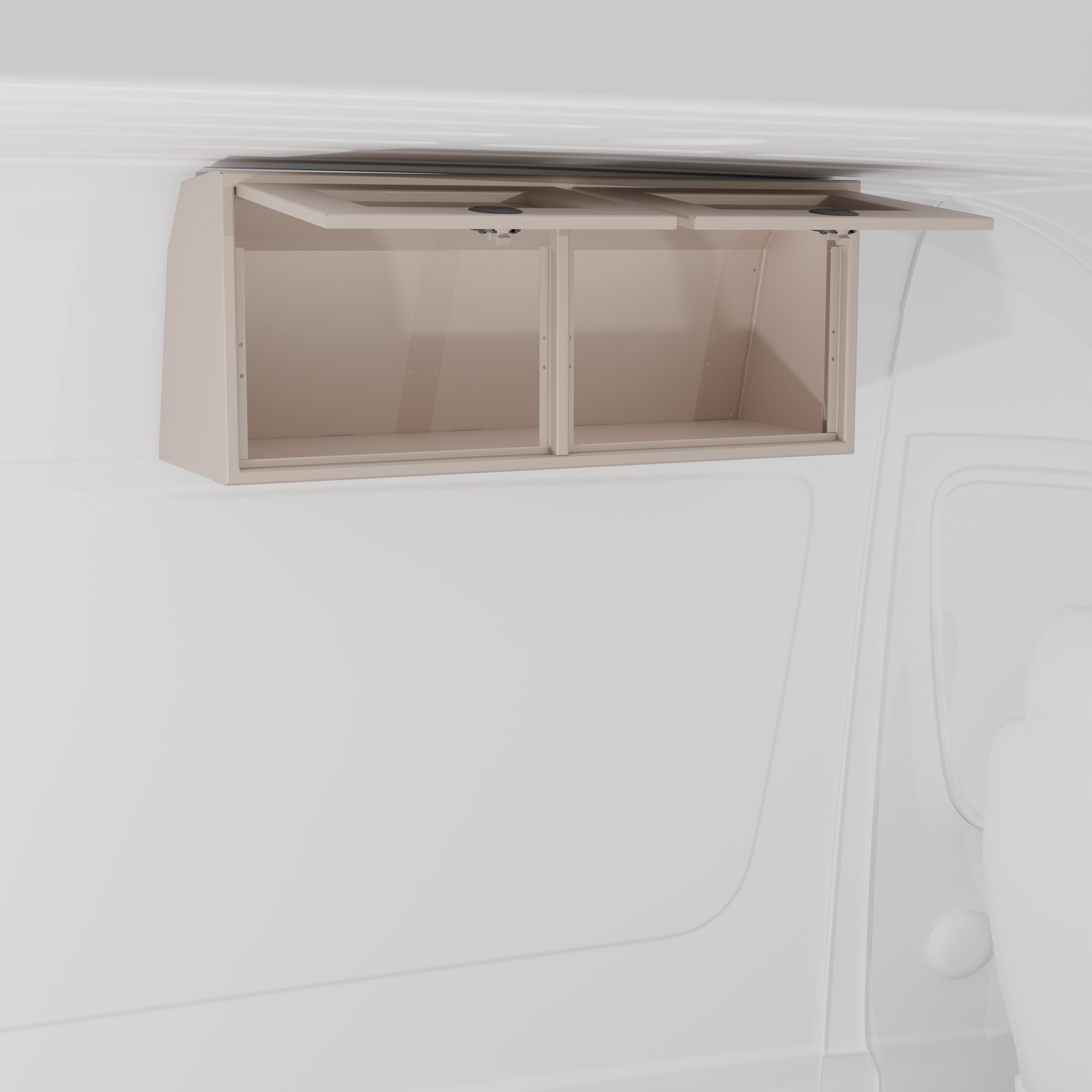 36" Upper Cabinet - Angled Van Wife Components