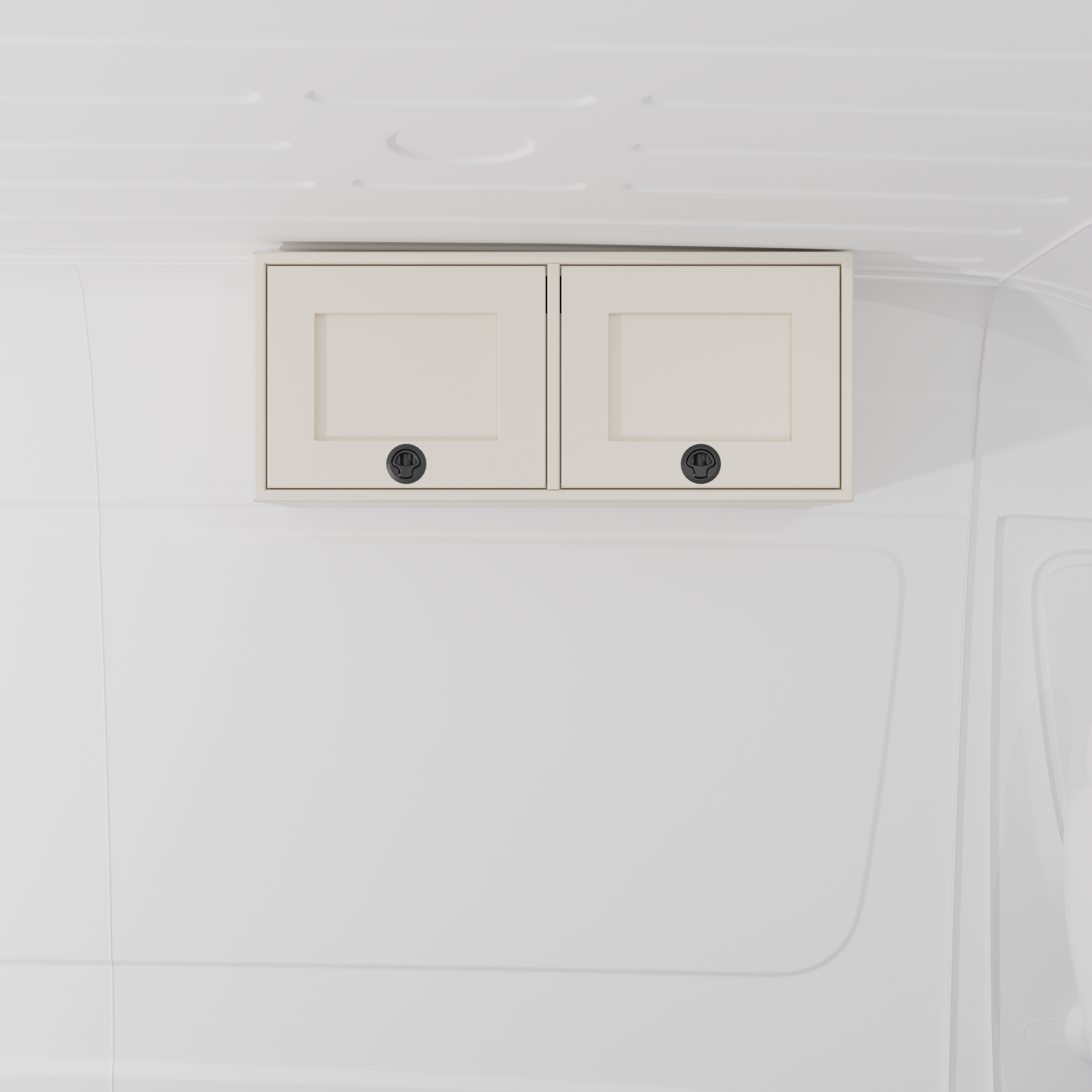 36" Upper Cabinet - Angled Van Wife Components