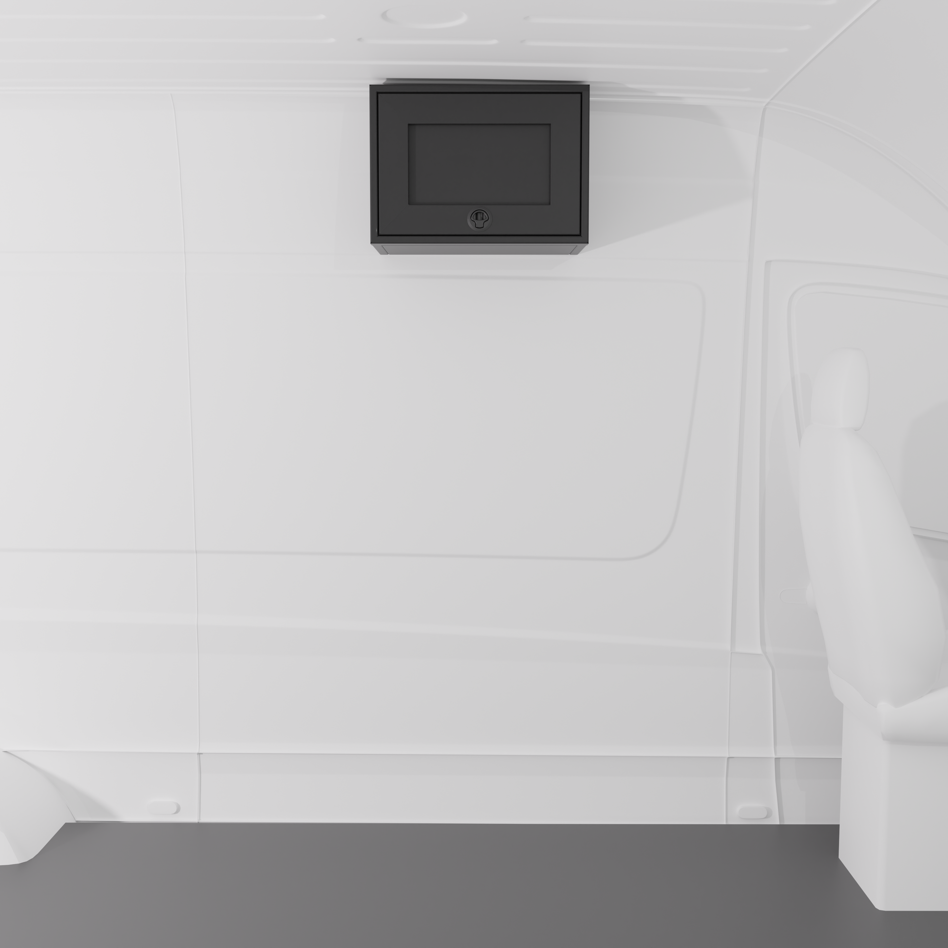 21" Upper Cabinet - Angled Van Wife Components