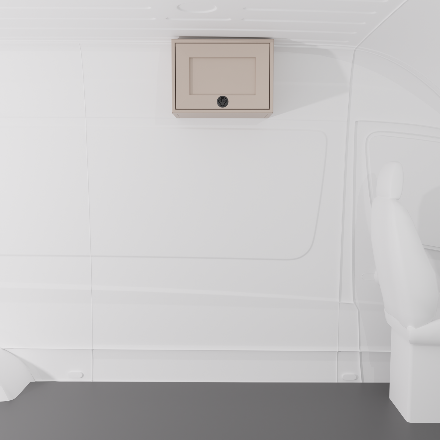 21" Upper Cabinet - Angled Van Wife Components