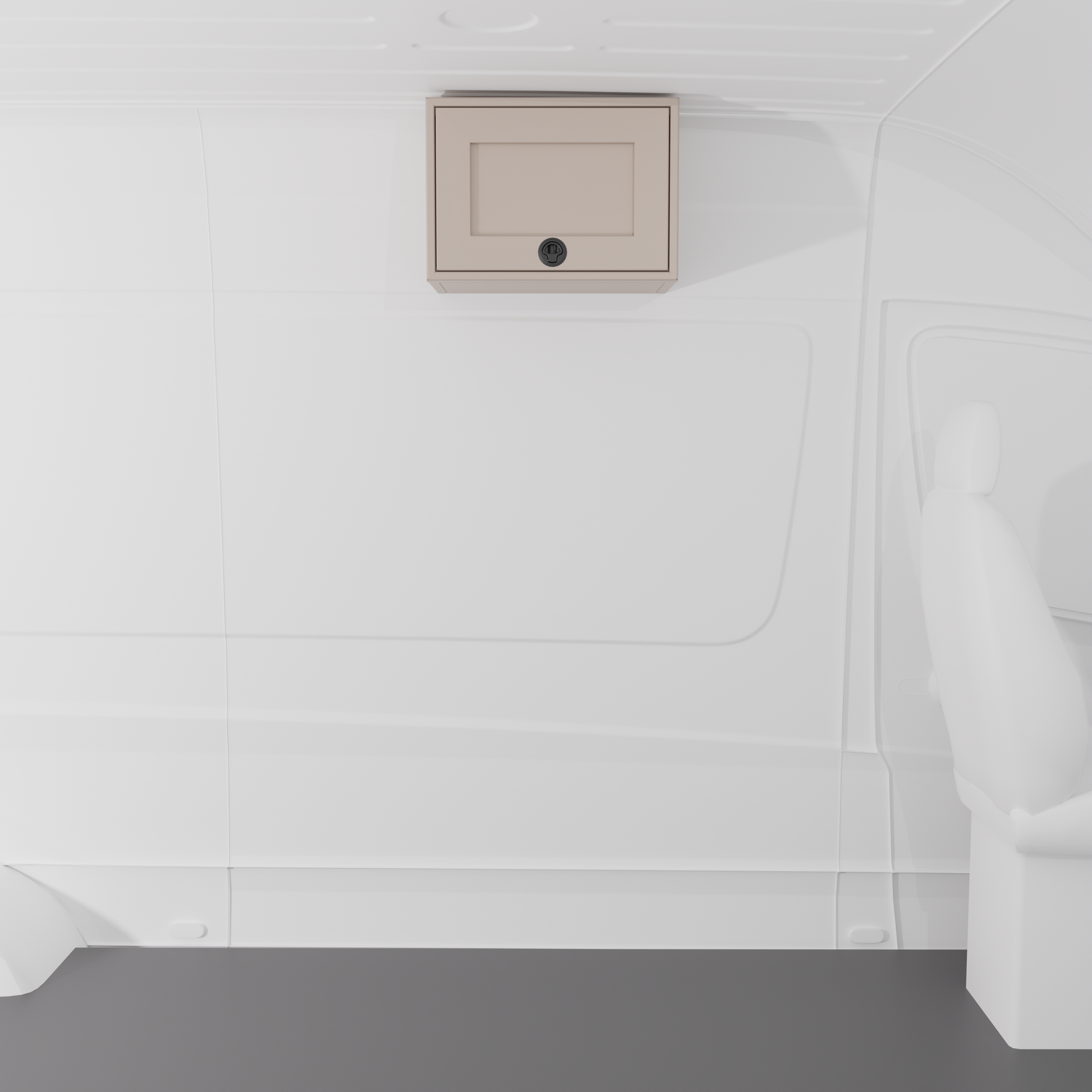 21" Upper Cabinet - Angled Van Wife Components