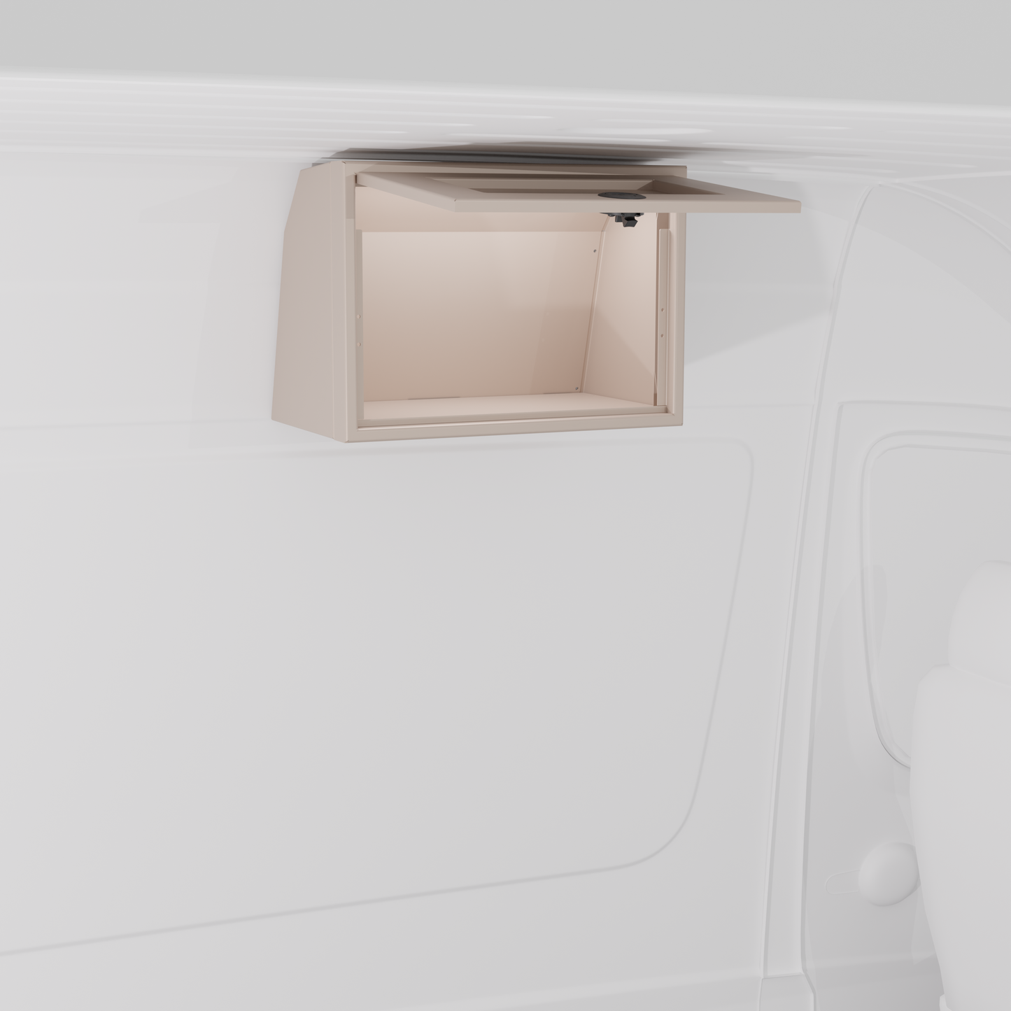 21" Upper Cabinet - Angled Van Wife Components