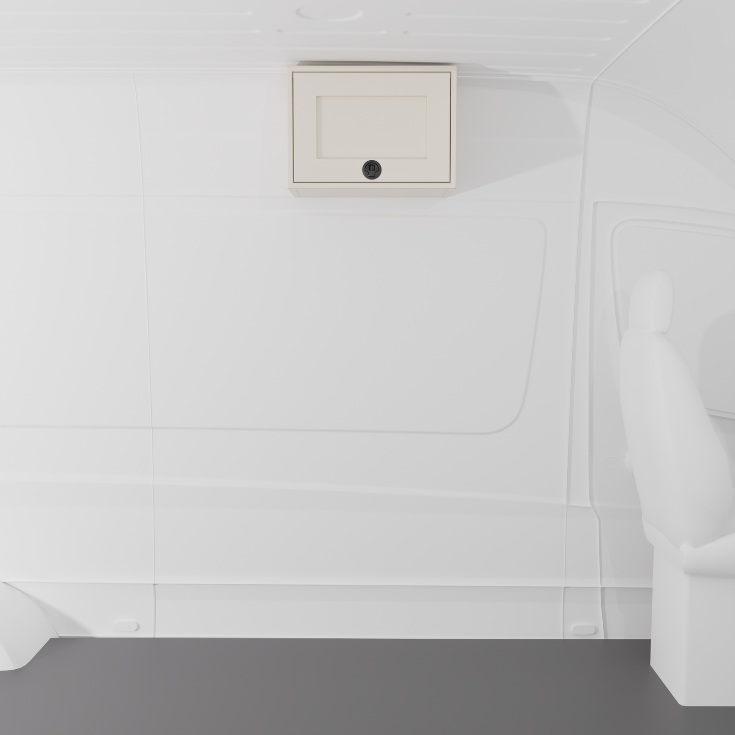 21" Upper Cabinet - Angled Van Wife Components
