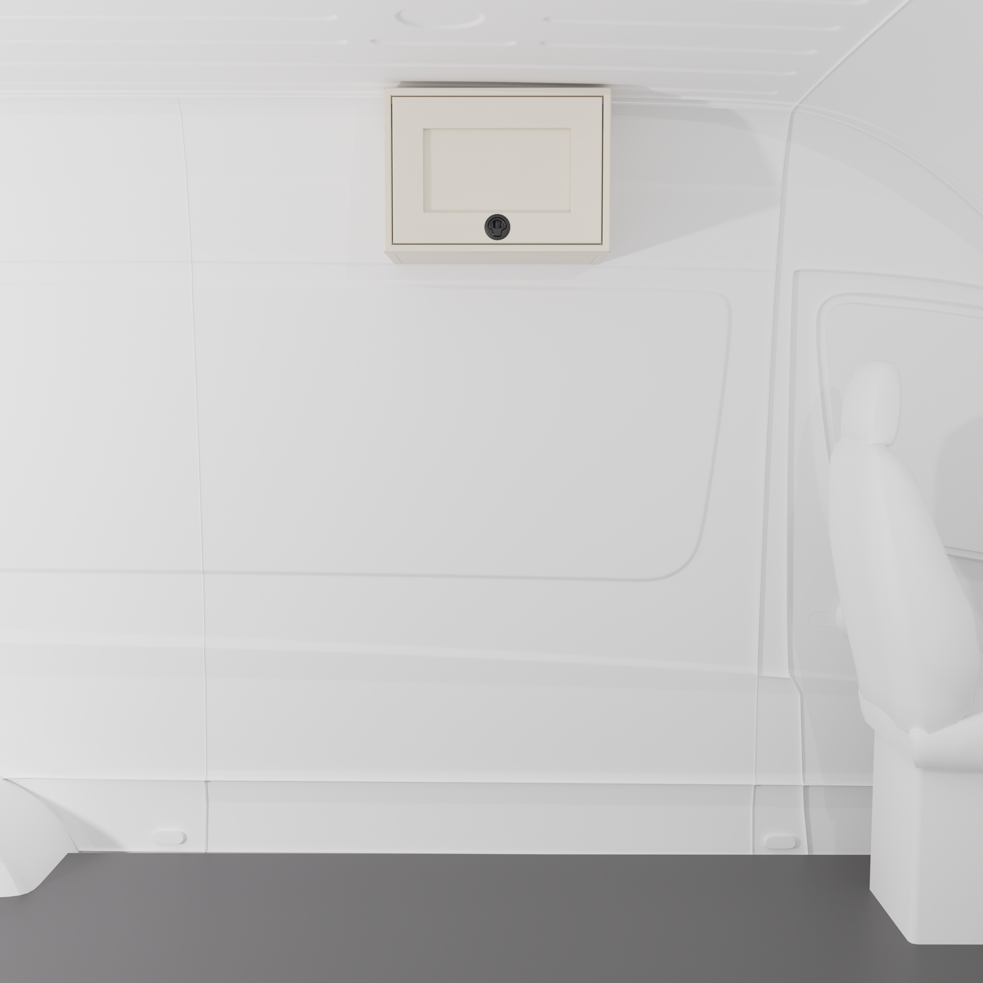 21" Upper Cabinet - Angled Van Wife Components