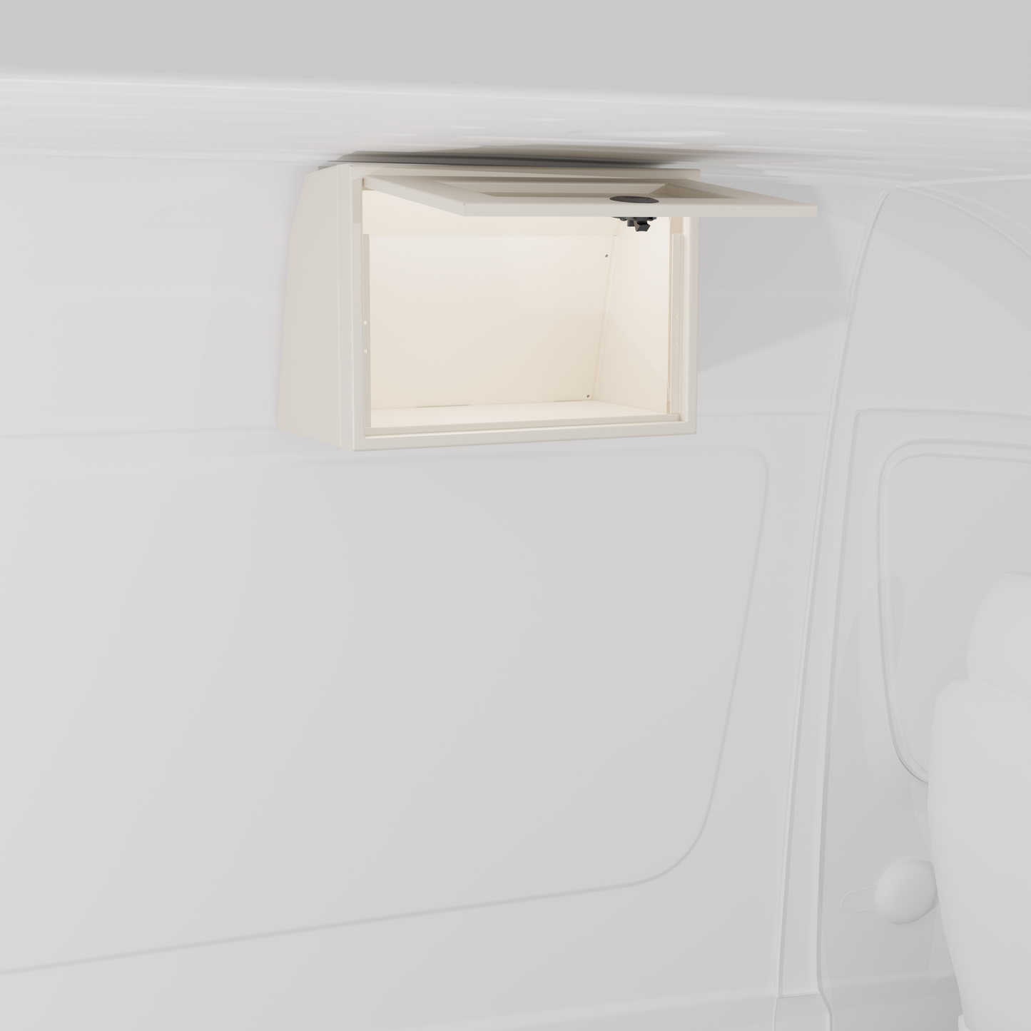 21" Upper Cabinet - Angled Van Wife Components