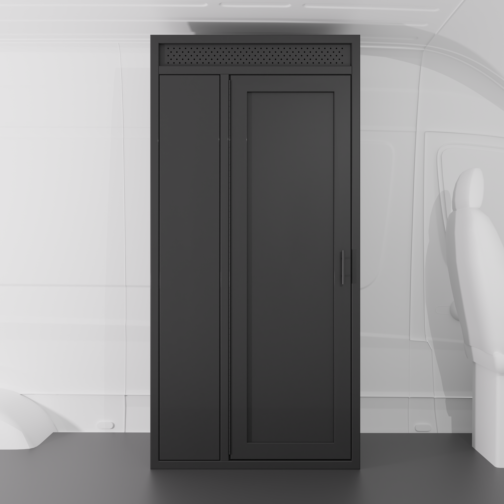 36" Shower - 36" x 24" x 74.5" Van Wife Components