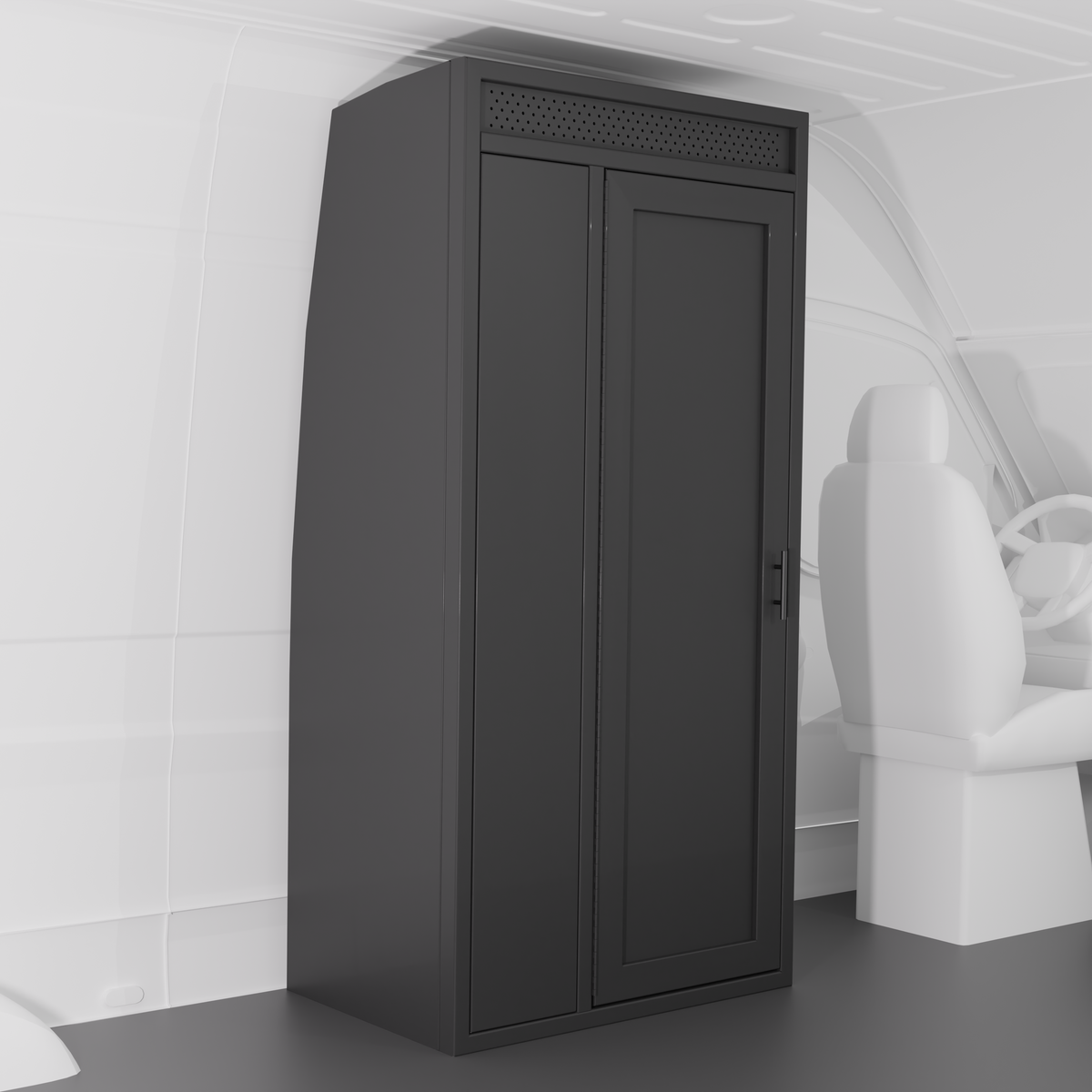 36" Shower - 36" x 24" x 74.5" Van Wife Components