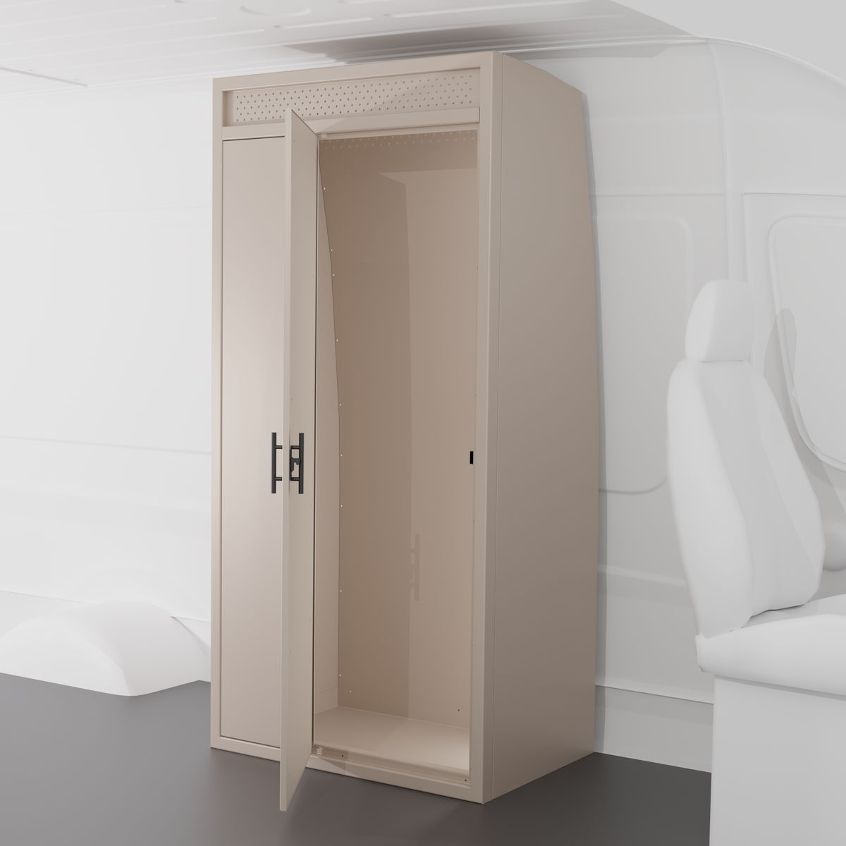36" Shower - 36" x 24" x 74.5" Van Wife Components