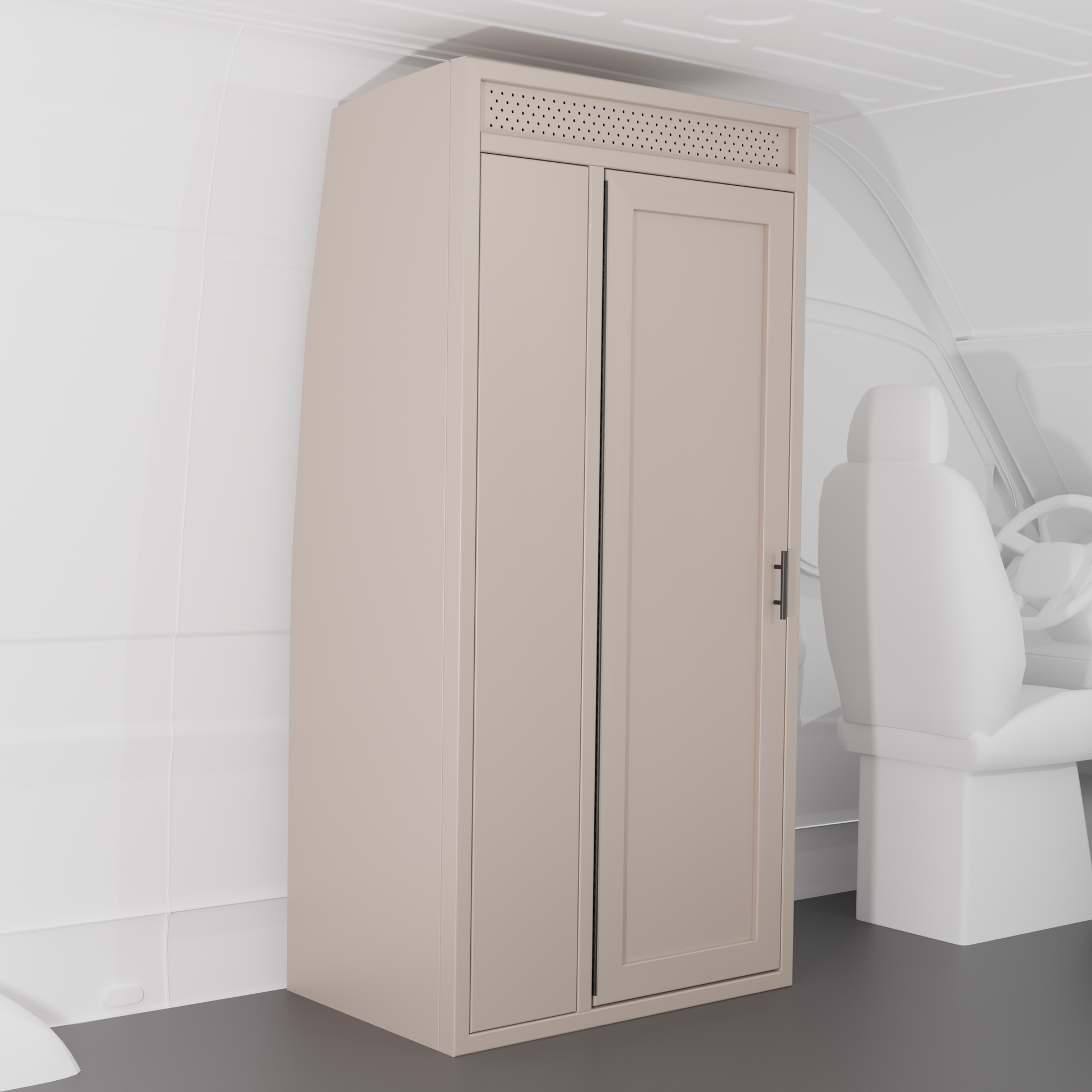 36" Shower - 36" x 24" x 74.5" Van Wife Components