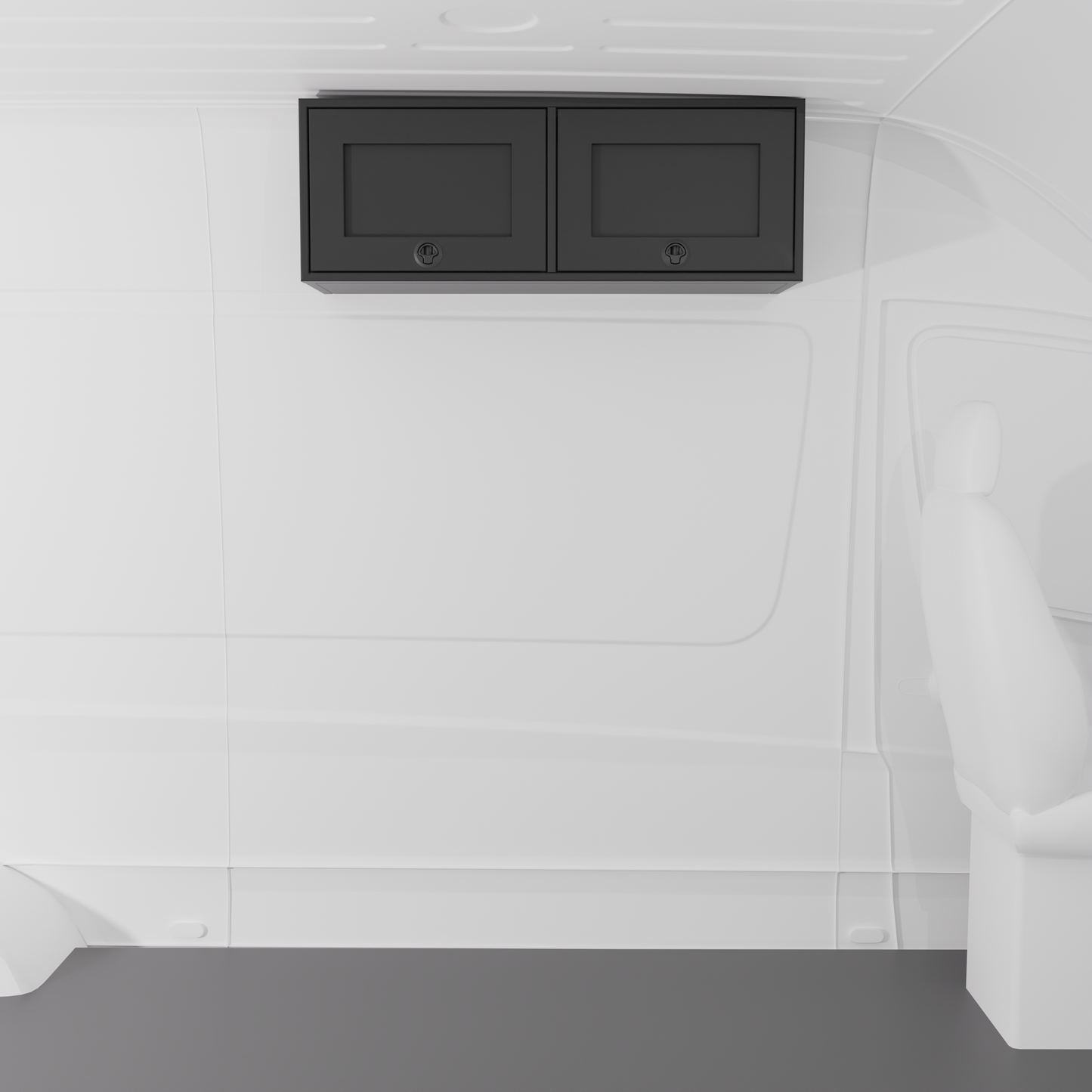 42" Upper Cabinet - Angled Van Wife Components