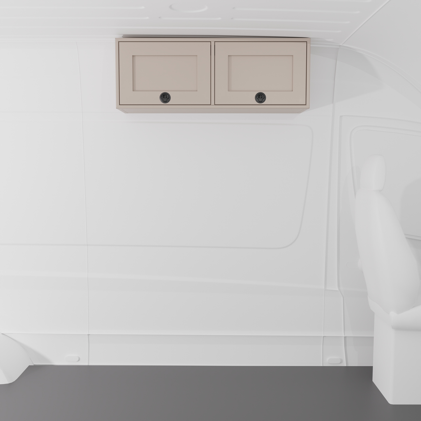 42" Upper Cabinet - Angled Van Wife Components
