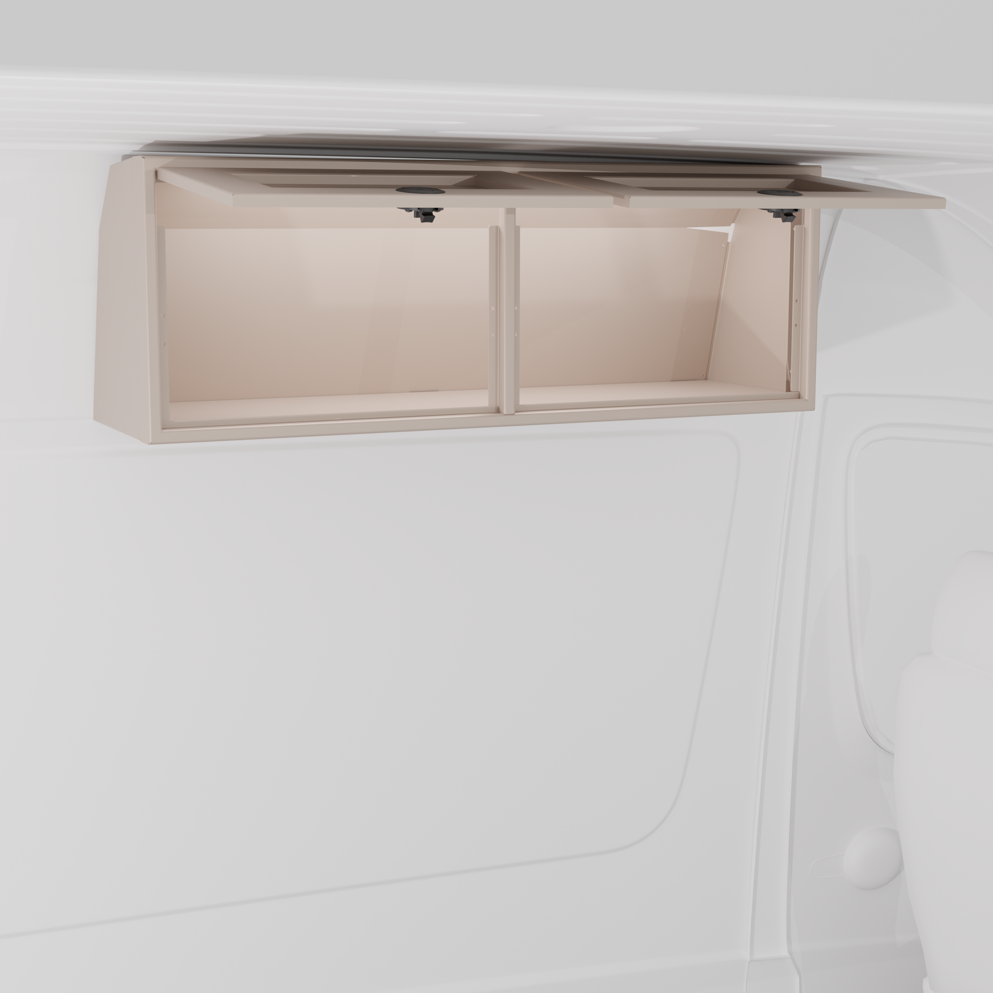 42" Upper Cabinet - Angled Van Wife Components