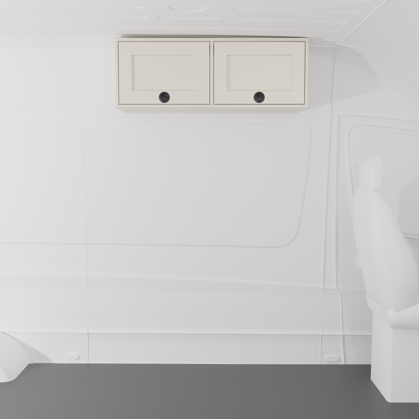42" Upper Cabinet - Angled Van Wife Components