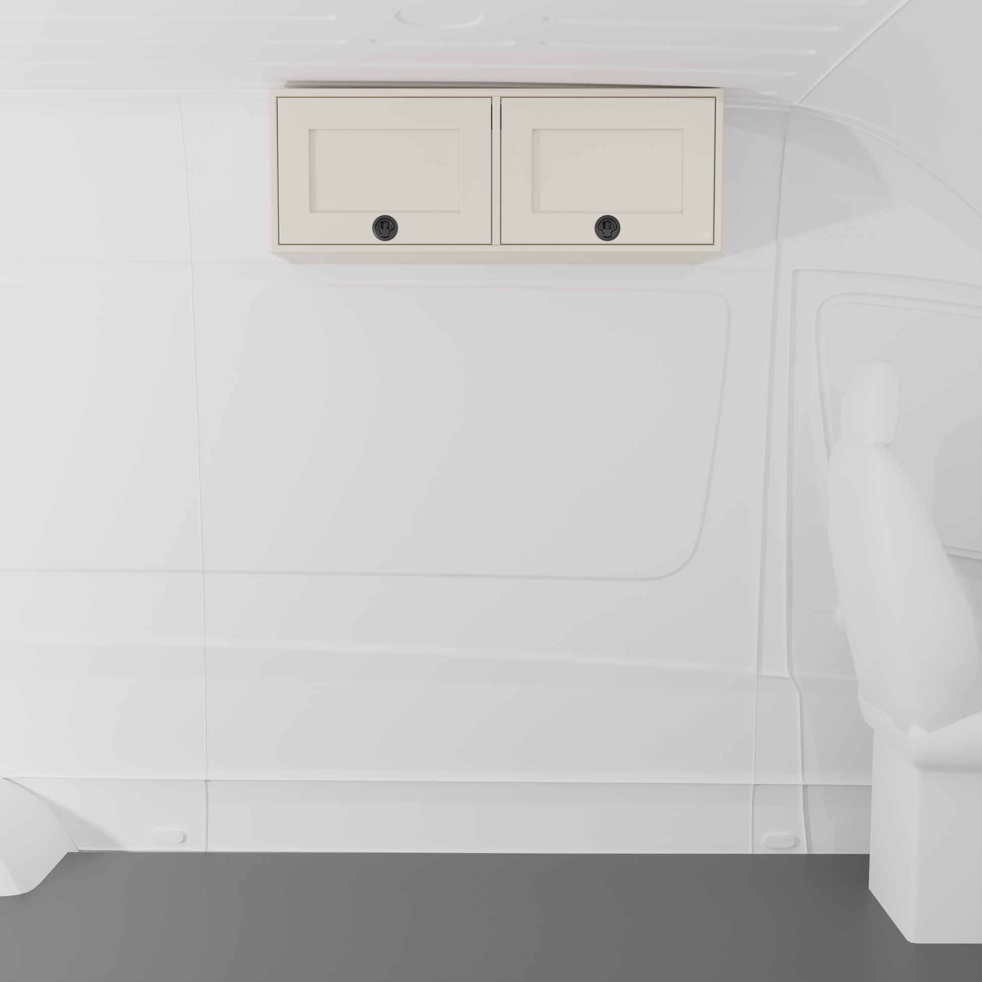 42" Upper Cabinet - Angled Van Wife Components