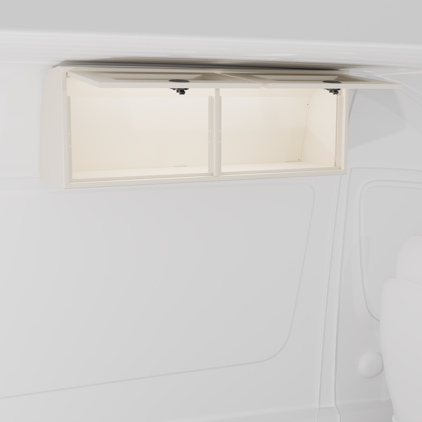 42" Upper Cabinet - Angled Van Wife Components