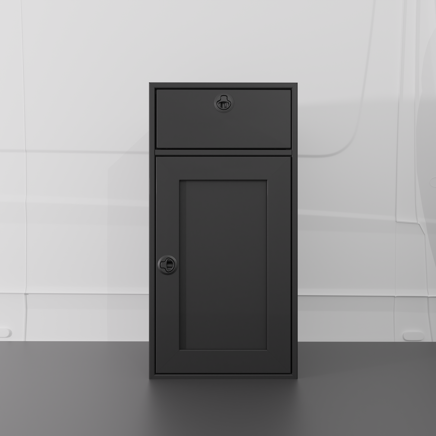 18" Base One Door and One Drawer Van Wife Components