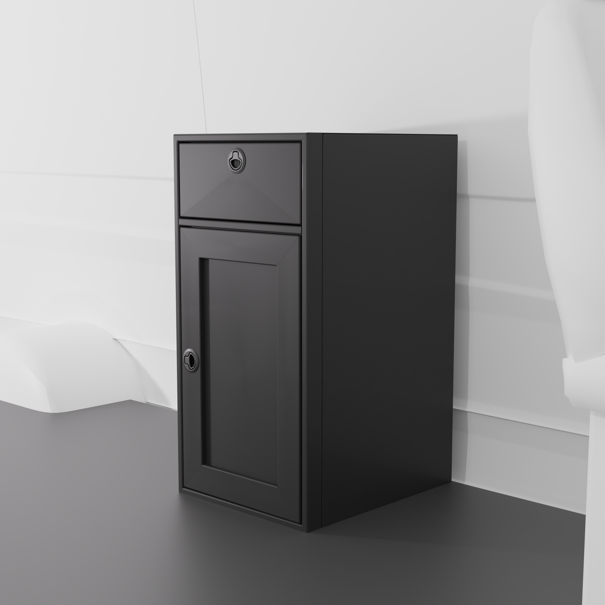 18" Base One Door and One Drawer Van Wife Components
