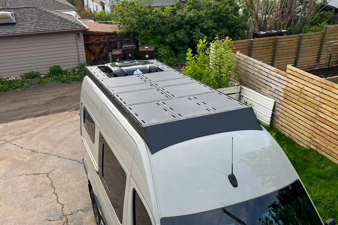 Sprinter Roof Deck Panels 2.0 | Flush Design