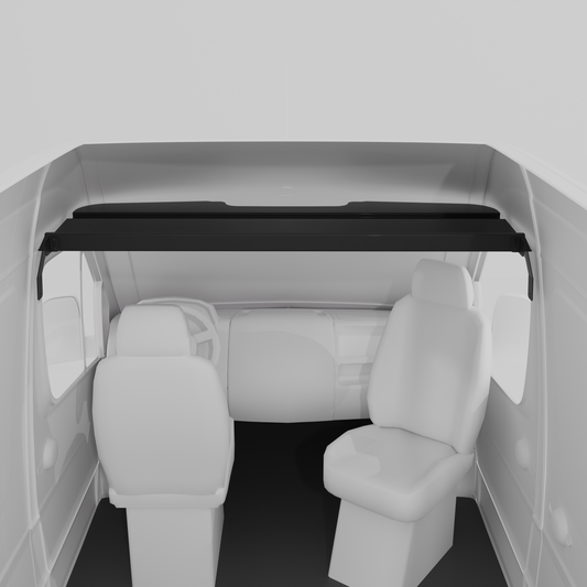 2019+ Sprinter Headliner Shelf No Curtain Rod Van Wife Components